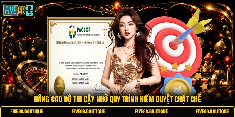 Nâng cao độ tin cậy nhờ quy trình kiểm duyệt chặt chẽ