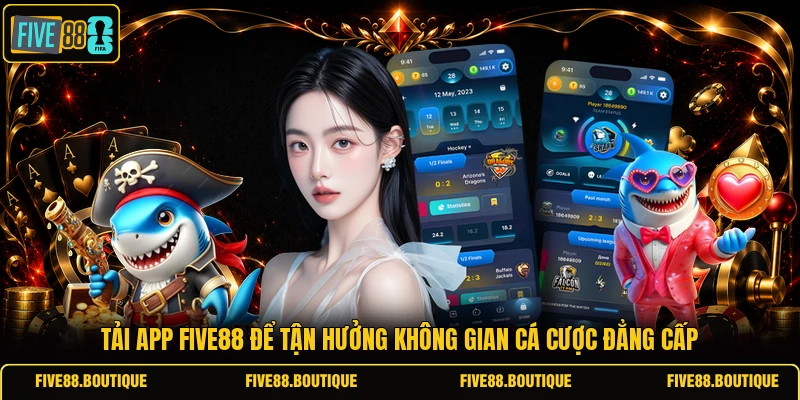 Tải app FIVE88 để tận hưởng không gian cá cược đẳng cấp